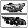 1621 CIVIC HALOGEN MODELS PROJECTOR HEADLIGHT OE CHROME