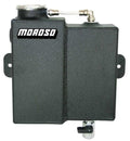 Moroso 16-Up Polaris RZR Coolant Tank - Black Powder Coat