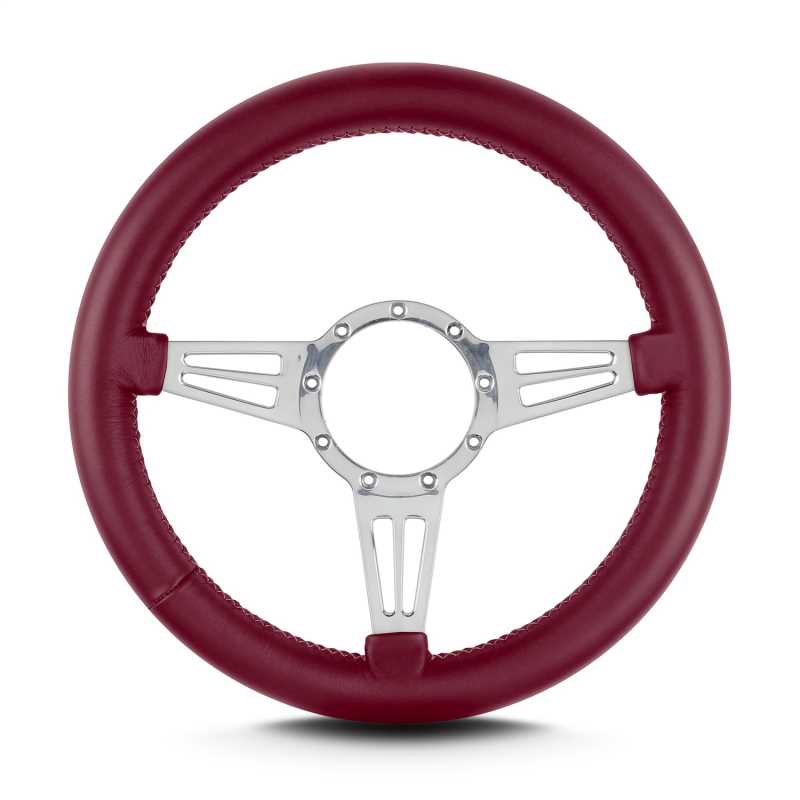 MARK 4 DOUBLE SLOT POLISHED THICK GRIP BURGANDY