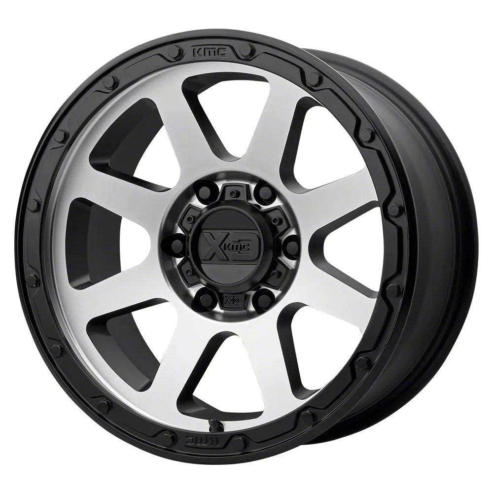 XD134 17X8.5 5X5.0 M-BLK MACH 00MM