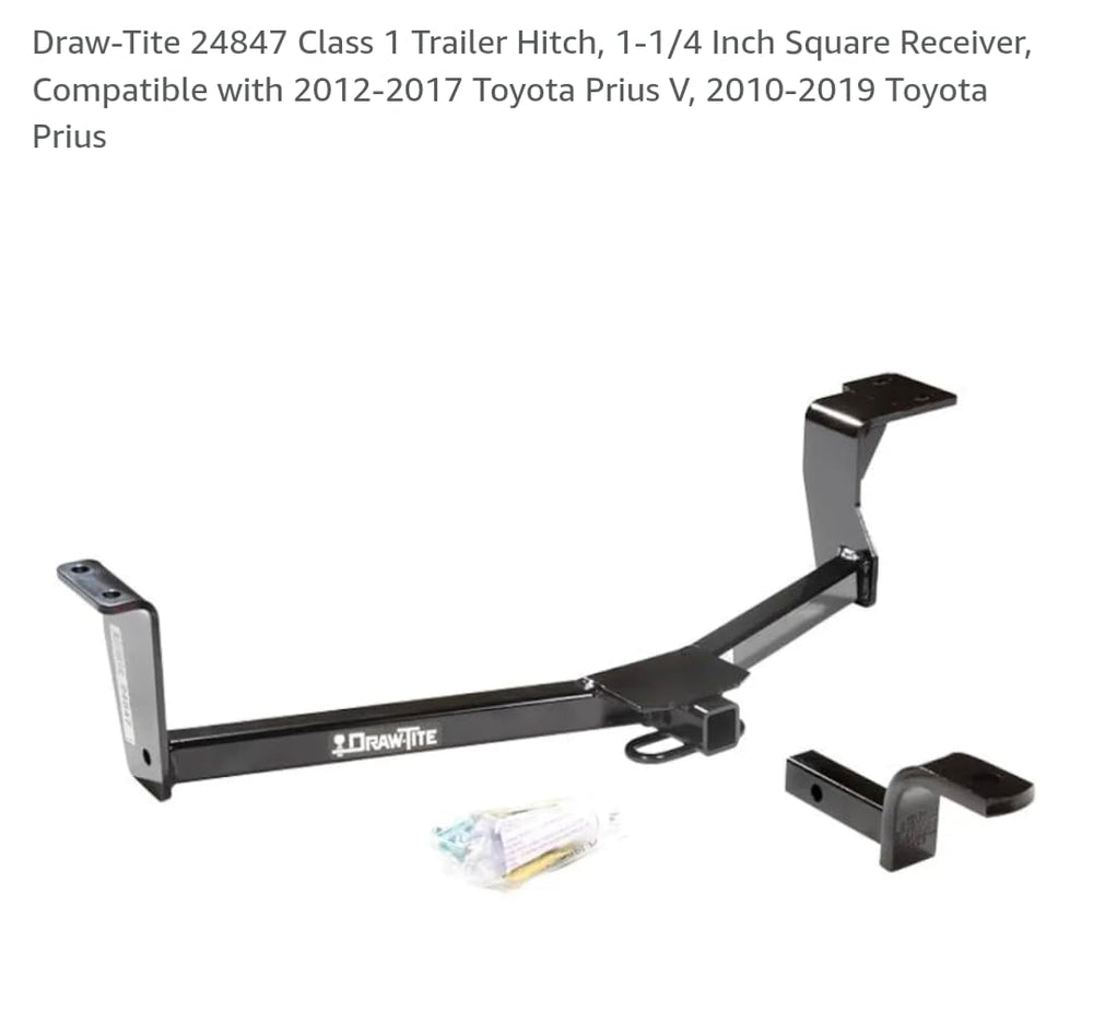 0913 HONDA FIT CLS I HITCH ONLY(WITHOUT BALL MOUNT)