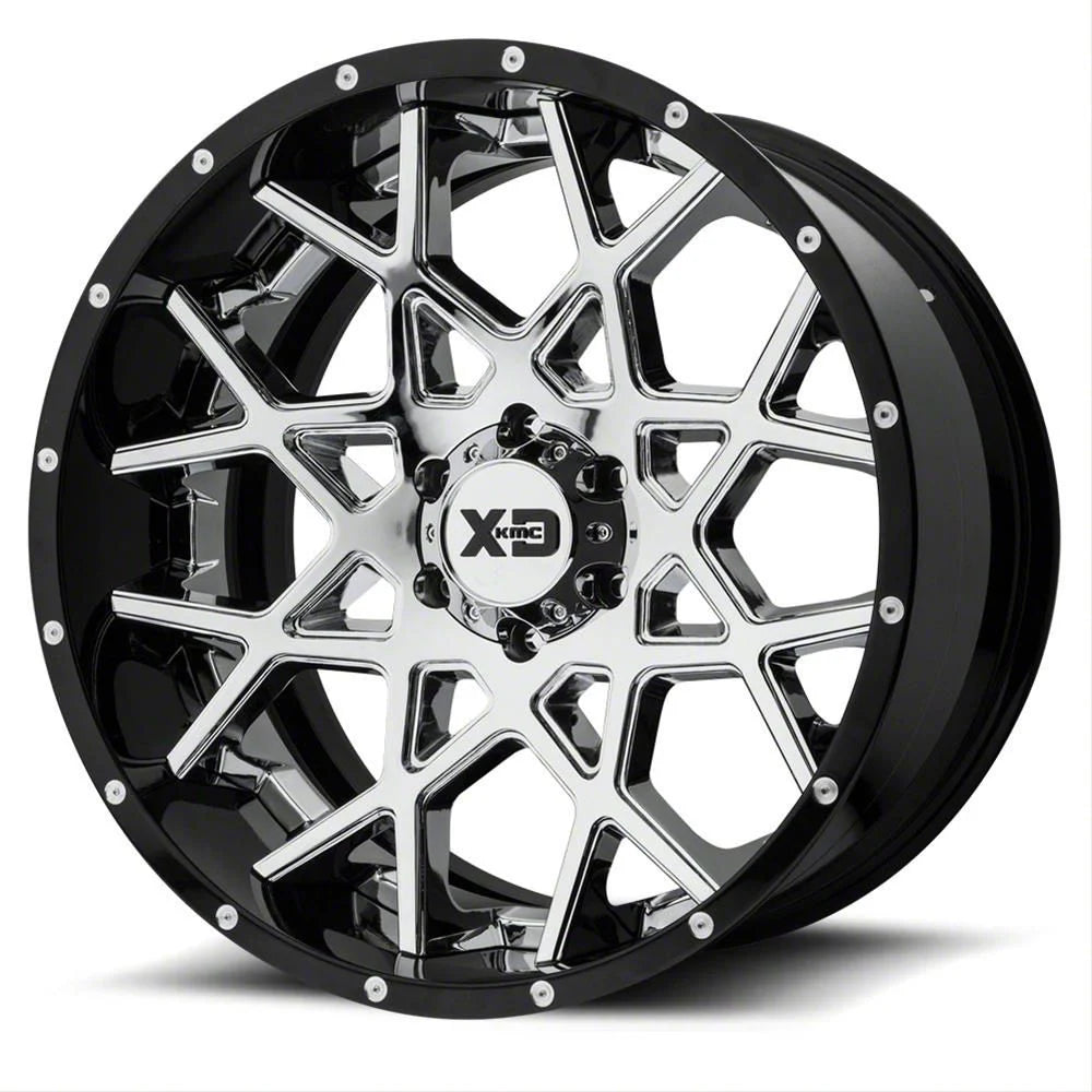 XD203 22X10 6X5.5 CHR BLK MILL LP -18MM
