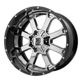 XD202 22X12 8X170 CHR BLK MILL LP -44MM