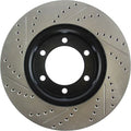 Stoptech auto part close-up