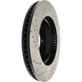 StopTech 00-06 Toyota Tundra / 01-07 Toyota Sequoia Front Left Slotted & Drilled Cryo Rotor