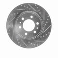 R1 07-21 Ford F-150 RWD Front Right Drilled & Slotted Geoperformance Rotor