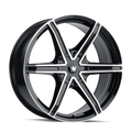 The Wheel Group black auto part