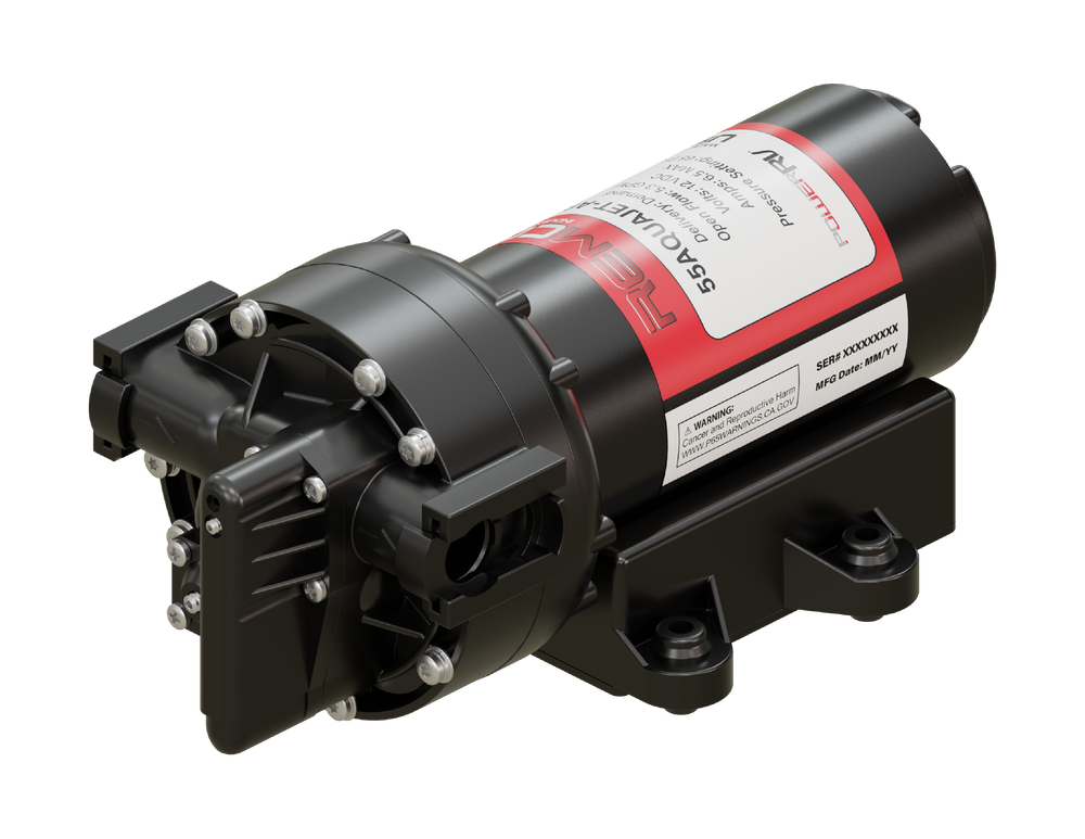 WATER PUMP 5.3GPM QA 12V 75PSIVS