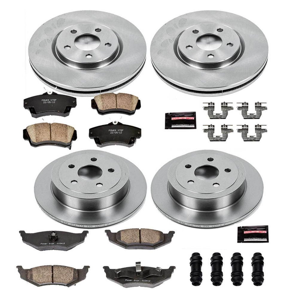 Power Stop 04-05 Chrysler PT Cruiser Front & Rear Autospecialty Brake Kit