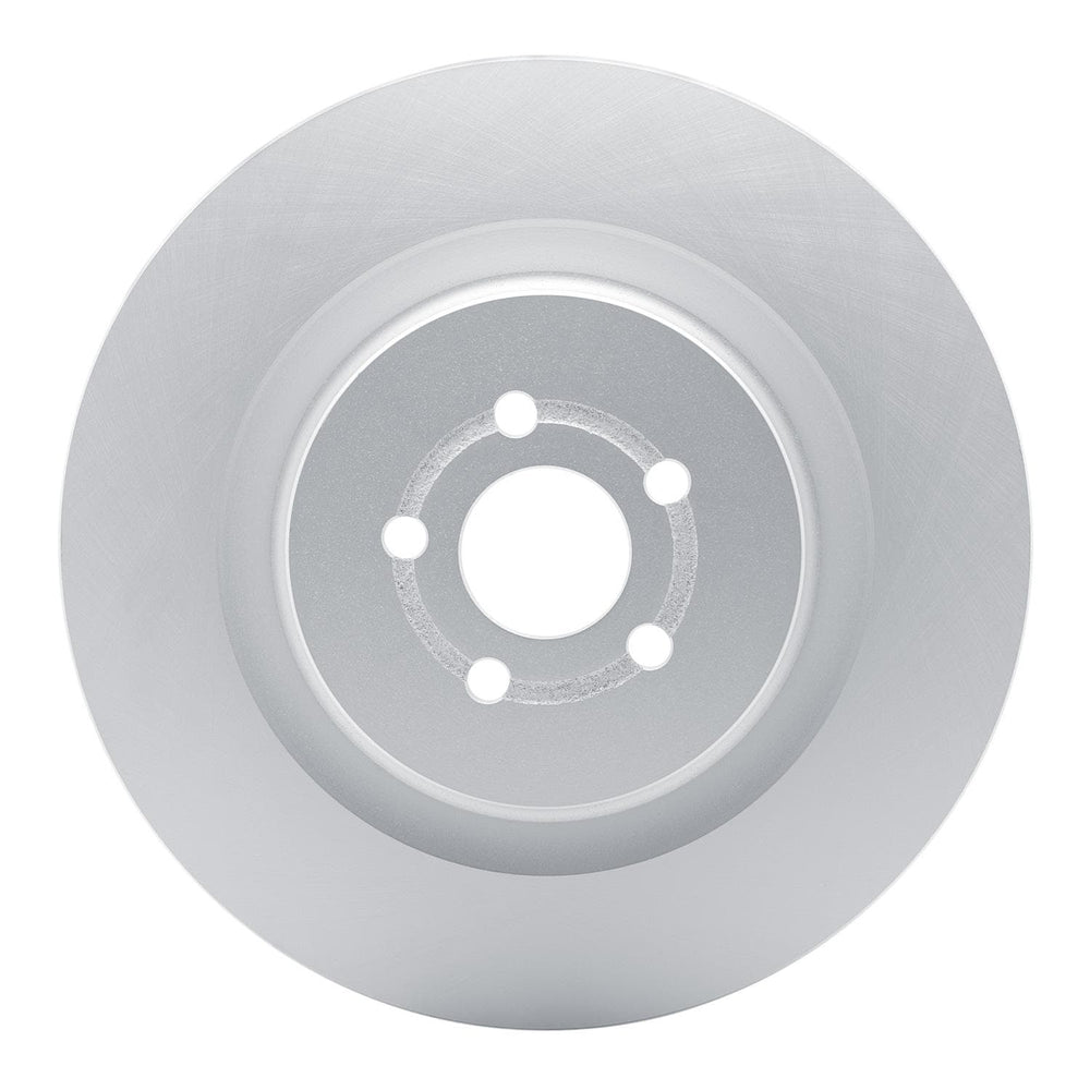 R1 22-25 Ford Mustang Mach-E Front Left Drilled & Slotted Silver Brake Rotor