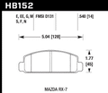DTC60 MOTORSPORTS BRAKE PADS