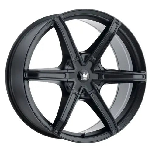 MAZZI STILTS 371 MATTE BLACK 18X8 6-120 6-132 30MM 74.5MM