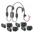 RGB ACCENT LIGHTS 4 PACK KIT - BLACK HOUSING