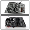 Spyder Ford F150 04-08 Projector Headlights Version 2 LED Halo LED Smke PRO-YD-FF15004-HL-G2-SM