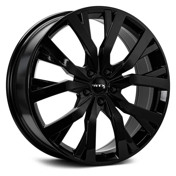 VW02 18X8 5X112 ET35 CB57.1 GLOSS BLACK
