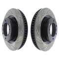 StopTech 07-09 Lexus ES 250/ES 300/ ES330/ES350 SportStop Slotted & Drilled Left Rear Rotor