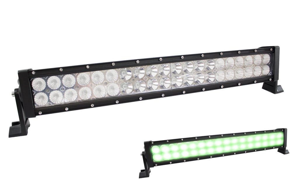 GREEN XHUNTER SERIES LIGHT BARS 22INCREE LED COMBO BAR 120 WATT