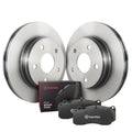 Brembo OE 08-15 Audi TT Quattro/12-13 TT RS Quattro/09-15 TTS Quattro Rear Disc Brake Kit