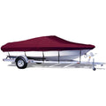 HOT SHOT BOAT COVERVHULL RUNABOUT I/O 13FT5IN14FT4IN x 68INCRANBERRY