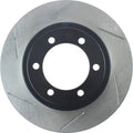Stoptech auto part close-up