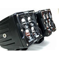 ~(5 lbs. 12X7X4)~ 3 Inch Work Light 20 Watt Flood RGB Accent Seismic Series Quad-Lock/Interlock Quake LED