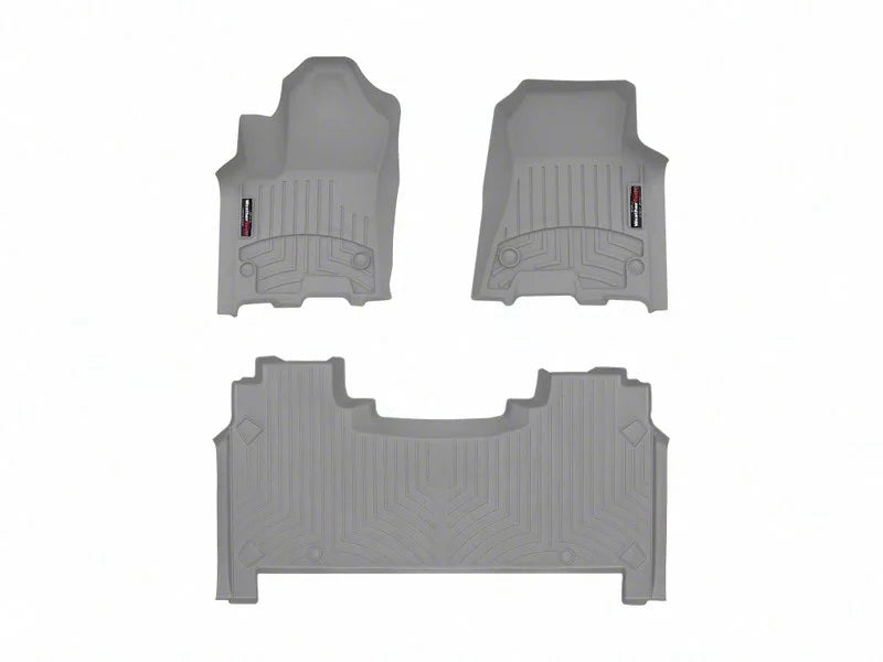 WeatherTech Grey Front and Rear Floorliners Fits -25-26 Dodge RAM 4618771-4614283
