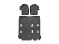 WeatherTech Black Front and Rear Floorliners Fits -20-23 Metris 44873-1-2