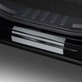 Putco 14-18 Chevy Silv LD - Double Cab w/ CHEVROLET Etching (8pcs) Black Platinum Door Sills