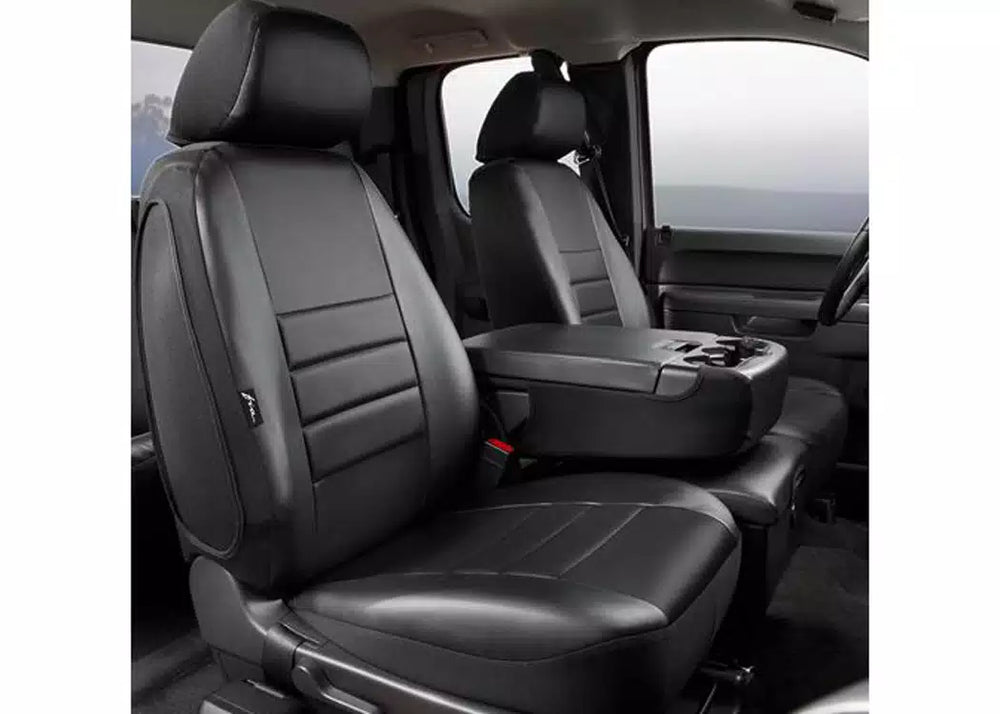 22C TUNDRA SL FRONT BUCKET SEAT COVER BLK/BLK