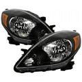 1214 VERSA OEM STYLE HEADLIGHTS LEFT AND RIGHT BLACK