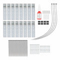 SINGLE RGBW EXPANDABLE WHEEL RING 15IN18IN