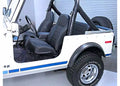 Rugged Ridge High-Back Front Seat Non-Recline Black 76-02 CJ&Wrangl