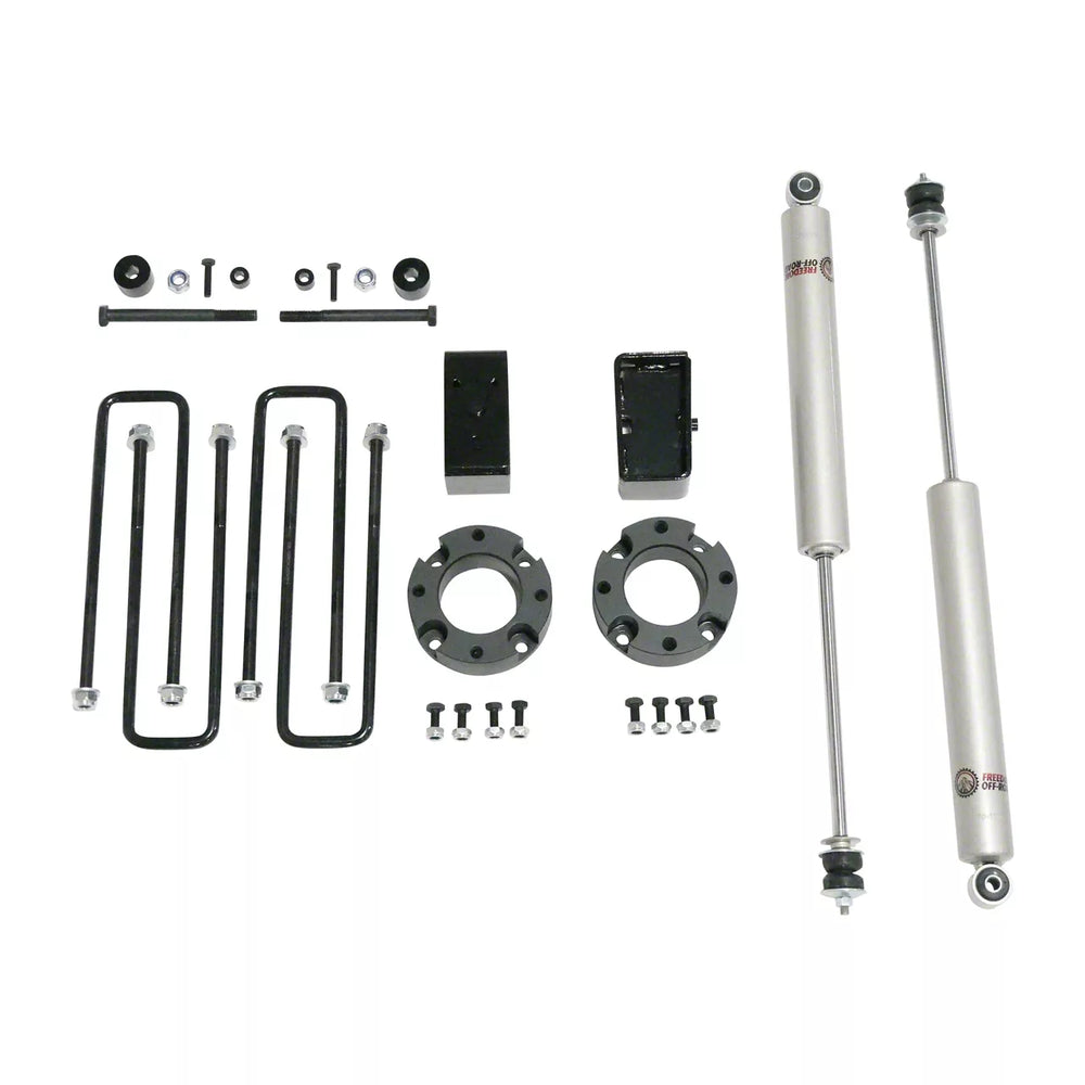 3 Inch Lift Kit Front Spacers w/ Rear Blocks Shocks and Differential Drop 05-23 Toyota Tacoma Freedom Off-Road