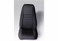 Neoprene seat cover, Rugged Ridge, fronts (pair), black, 76-90 Wrangler