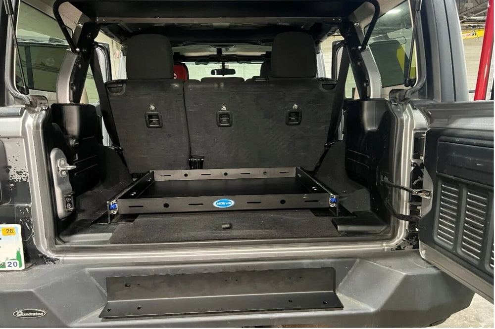 250LB 100% EXTENSION SLIDING TRAY FOR 4 DOOR JEEPS TRUCKS SUVS