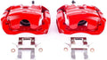 Power Stop 11-17 Nissan Juke Front Red Calipers w/Brackets - Pair