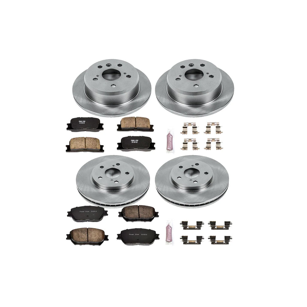 Power Stop 2002 Toyota Camry Front & Rear Autospecialty Brake Kit