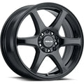Aluminum Wheels 18x8 Matrix 146B Gloss Black 40 Offset 5 on 127 Bolt Pattern 72.62 Bore Raceline