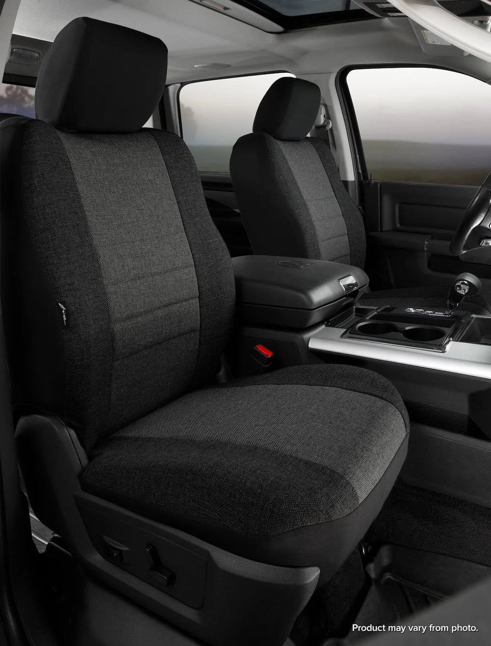 Seat Covers: 2007 Chevrolet Tahoe; bucket seat removeable headrest; Oe Seat Covers; charcoal