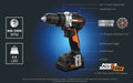 20V POWER SHARE 1/2IN CORDLESS HAMMER DRILL WITH BRUSHLESS MOTOR