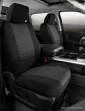 Seat Covers: 2008 Ford Pick Up Full Size; F250 Superduty, F350 Superduty; OE Seat Covers; high back bucket with built-in headrest; front; charcoal