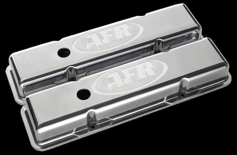 AFR SBC STANDARD VALVE COVERS POLI