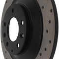 StopTech 06-07 Mazda Tribute 6 Slotted & Drilled Left Rear Rotor