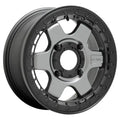 D923 15X6 4X137 MT-GMTL BLK-RING 38