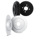 DFC 84-85 BMW 318i Front & Rear Rotors includes Drums