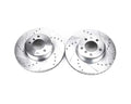 Power Stop 04-06 BMW 525i Front Evolution Drilled & Slotted Rotors - Pair