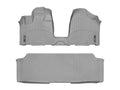 WeatherTech Grey Front and Rear Floorliners - Over The Hump Fits -20-16 Chrysler Dodge 465621-460272