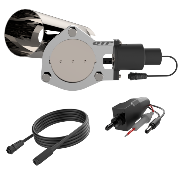 4.00 INCH QTP ELECTRIC EXHAUST CUTOUT VALVE