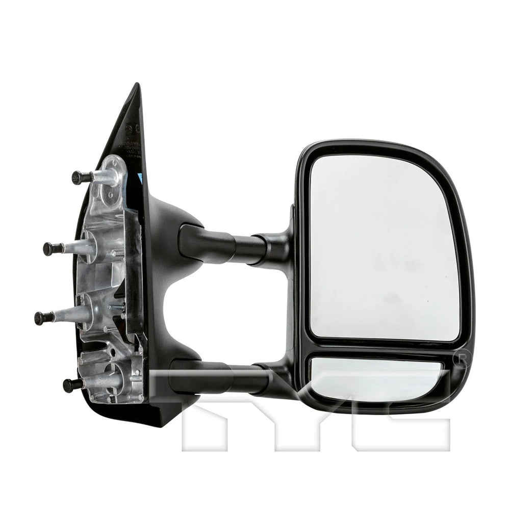 RH MIRROR OUTSIDE REAR VIEW; MANUAL; TELESCOPING DOUBLE SWING FORD E350/E450 SUPER DUTY 20082021