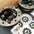 DNA Racing wheel spacers 23 mm Motorsport studs and nuts kit